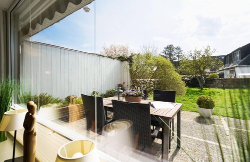 Sylt-Ost Apartment | 3-room app. for 4 pers. with terrace, parking space, WLAN, pets allowed.