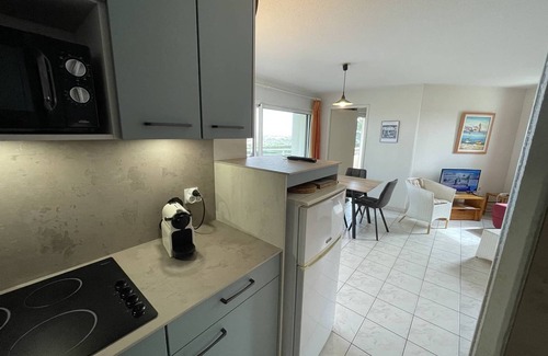 Saint-Cyprien Plage Apartment | 3-room apt for 6 with pool and direct beach access - Saint-Cyprien