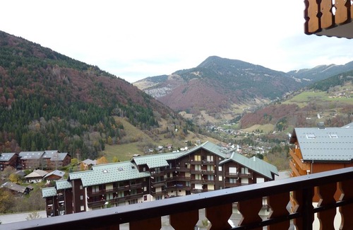 Station de Drouzin le Mont Apartment | 3-room cabin apartment at the foot of the slopes with parking in Saint-Jean-d'Aulps