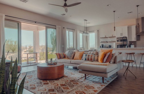 Rio Verde Foothills Villa | 30 ft Saguaro Retreat -Unique Stargazing+ Desert Mountain Viewsn