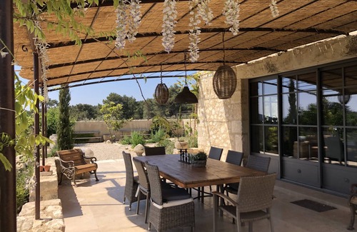 Les Baux-de-Provence Villa | -30% last min from 16 to 26 July, property 5* in exceptionnal area with jacuzzi