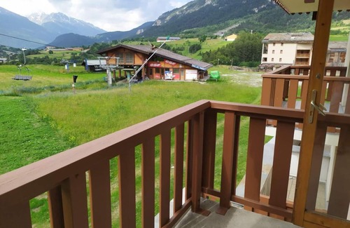 Termignon Apartment | 300m from resort center, 1st floor, balcony, tv, ski locker, 25m², Termignon-la-Vanoise