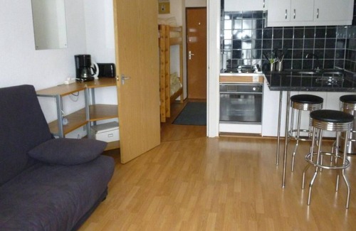 Flaine Apartment | 300m from resort center, 3rd floor, balcony, tv, ski locker, 25m², Flaine