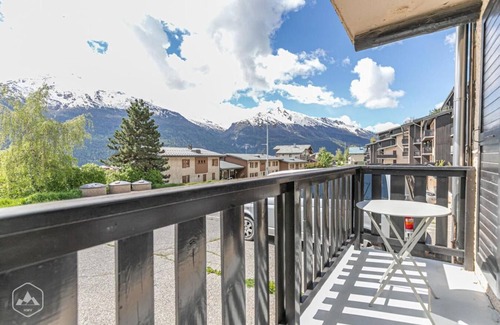Aussois Apartment | 300m from ski slopes, Ground floor, balcony, tv, ski locker, 26m², Aussois