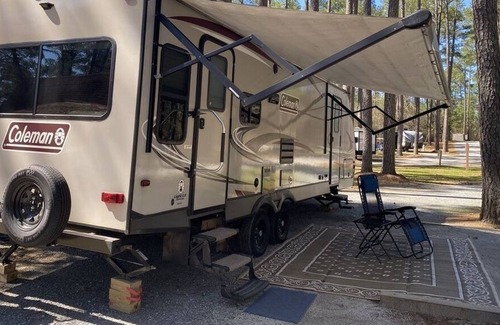 Berwick House | 31' Coleman RV at River Oaks RV Park