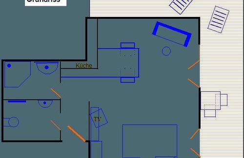 Klosters Dorf Apartment | 31 m² Apartment ∙ 1 bedroom ∙ 2 guests