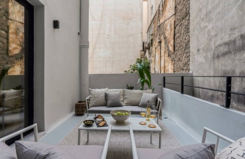 Piraeus Apartment | 34 m² Studio flat ∙ 1 bedroom ∙ 4 guests