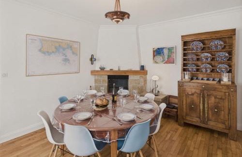 Ile-Tudy House | 350m de la plage- meublé 4 étoiles pour 8 avec jardin