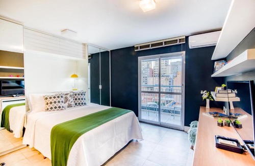 Vila Buarque Apartment | 360 Suítes Vibe República - Apartamentos mobiliados