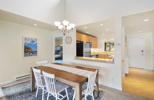 Port Ludlow Condo | 3BR 3BA Condo - Steps away from Beach, Pool and Dining!