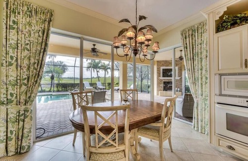 Fort Myers House | 3BR/4BA Luxury Home in Secure Resort Style Verandah Community