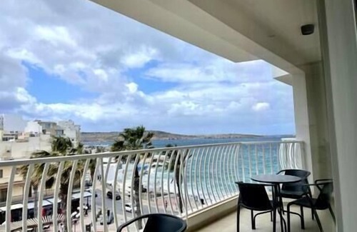 Qawra Apartment | 3BR Bugibba Seafront LUX Apartments