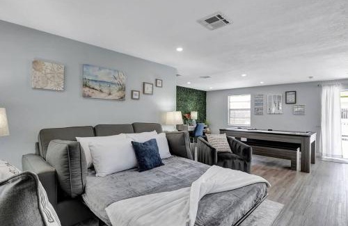 Dunedin House | 3BR Oasis Sleeps 11 Heated Pool Ping Pong!