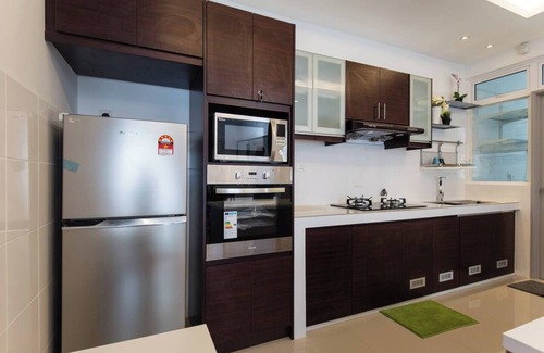 Presint 15 Apartment | 3BR Palm Armada Residence. Free Parking and Netflix
