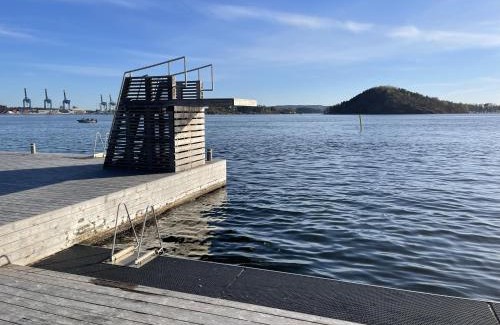 Gamle Oslo Apartment | 3BR Sørengkaia Waterfront Apt w Balcony