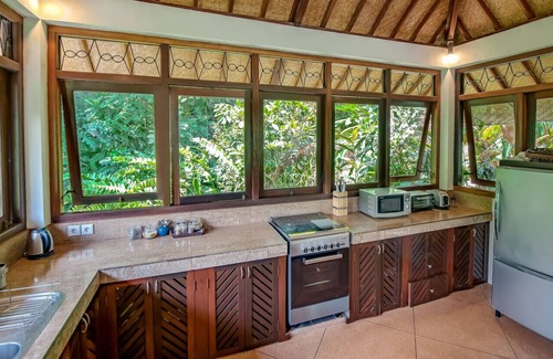Sambahan Villa | 3BR VILLA NEAR UBUD EXOTIC JUNGLE CLIFT VIEWS