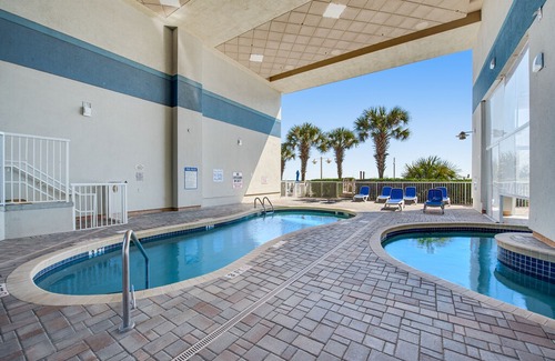 Myrtle Beach Condo | 3rd Floor Ocean View Condo w/ WiFi, Private W/D, AC, Shared Pool/Hot Tub
