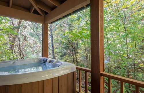 Rhododendron Cabin | 3rd night free on your stay before Aug 31st River,Hot-tub A/C