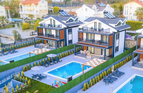 Oludeniz Villa | 4+1 Villa for 8 People with Private Pool in Fethiye Ölüdeniz Ovacık area