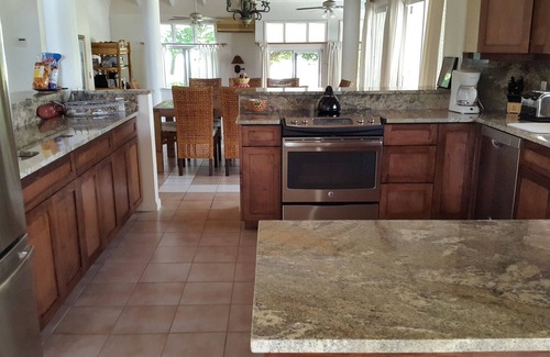Ocean Point Villa | 4 bdrm, 3 bath Beachfront Villa w/48 ft pool & Best Sunsets on the Island!