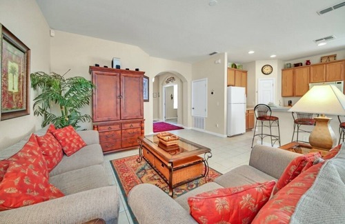 Crescent Lakes Villa | 4 Bedroom 3 Bath Pool Home Close To Disney