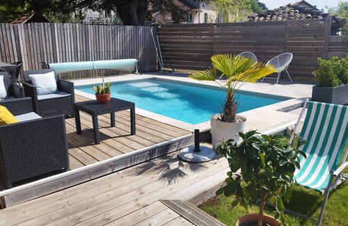 Onesse-et-Laharie Villa | 4-bedroom house with swimming pool. Nearby Mimizan and Contis plage