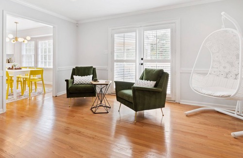 Raleigh House | 4 Bedroom Raleigh Oasis with backyard, Pool, bonus room and garage games galore!