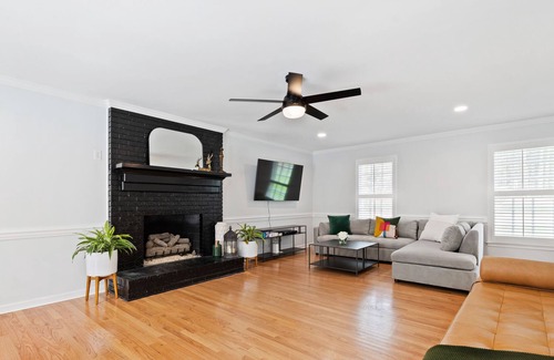 Raleigh House | 4 Bedroom Raleigh Oasis with backyard, Pool, bonus room and garage games galore!