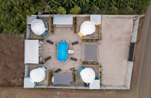 Rio Seco Cabin | 4 Charming Glamping Domes w/AC, WiFi near beautiful Guanacaste beaches w/Pool