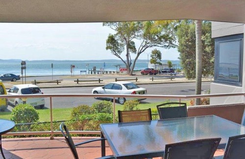 Nelson Bay Apartment | 4 'Florentine' 11 Columbia Close - spectacular views and air conditioning