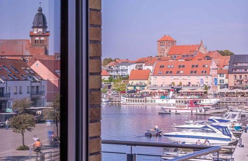 Muritz Apartment | 4-star vacation apartment Möwe in the Hafenresidenz Waren (Müritz)