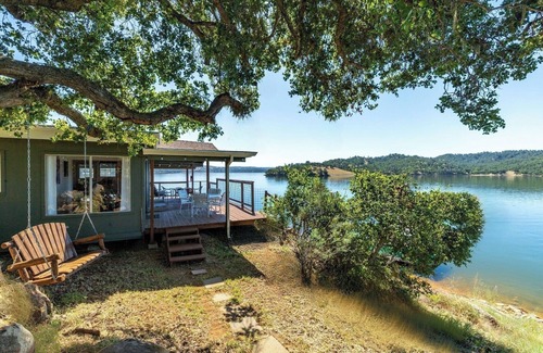Bradley Cabin | 4. Waters Edge Cabin (on private peninsula with dock)