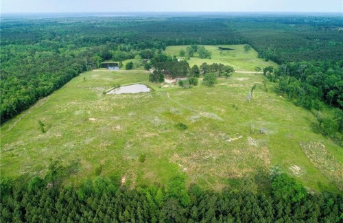 Saint Maurice House | 40 Acres 4 Bedroom 4 full bathroom Home with a Pond stocked with Fish & RV Port