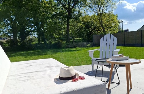 Benodet House | 400 metres from the beach, house with garden ideal for families/housework INCLUDED