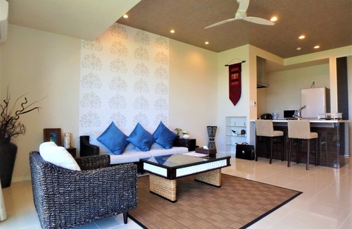 Maeda Apartment | 406 Top floor Panorama view of blue sea and - 406/Kunigami-gun Okinawa