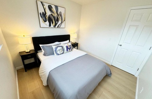 Northside Apartment | 438 Comfortable 4BR Heart Downtown SJ central AC SJSU