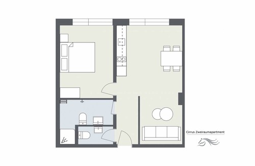 Sankt Gallenkirch Apartment | 48 m² Apartment ∙ 1 bedroom ∙ 4 guests