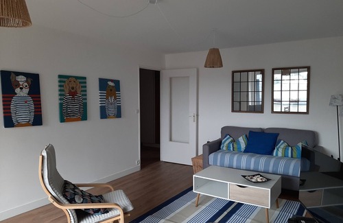 Vannes Apartment | 49 m2 refurbished, port of Vannes, tennis, bicycles