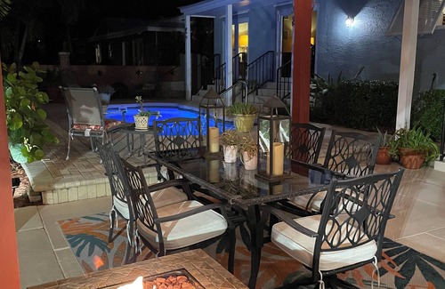Big Coppitt Key House | 4BR/3BA Waterfront Home w/Pool, Tiki Bar, Dock, close to Key West, Sleeps 10