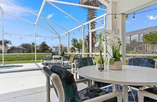 Liberty Village Villa | 4BR/3Bath Home, pool/spa, game room, lake view. Closer to ALL ATTRACTIONS