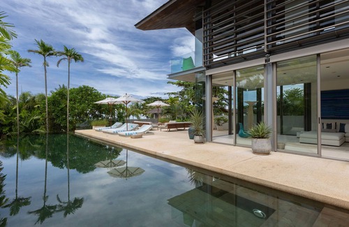 Khok Kloi Villa | 4BR Beachfront Villa w/Man Cave& Spa | Natai Beach