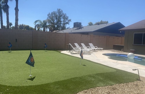 Mesa Grande House | 4BR House Pool/Putting Green Next to Cubs Park and Near ASU