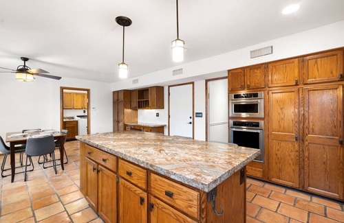 Raskin Estates House | 4BR Scottsdale Sanctuary! Heated Pool, Ping Pong, Fire Pit, & Gardens