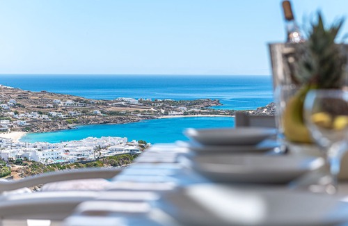 Psarou Villa | 4BR Villa Thelgo Mykonos I