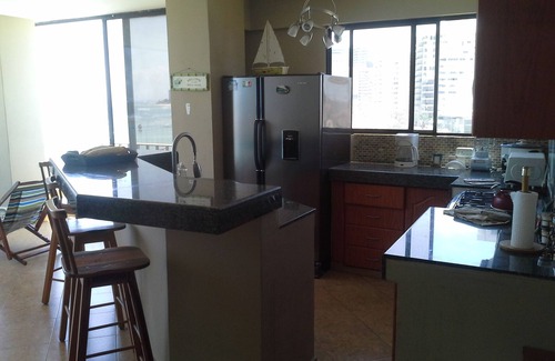 Salinas Apartment | 4th Floor waterfront view- 4bd condo, 2.5 bath, A/C, and WIFI- Salinas, Ecuador