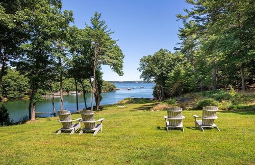 Five Islands House | 5 Acre Private Coastal Estate: 2 Homes, Kayaks, Kid-Friendly, Gym w/Peloton +