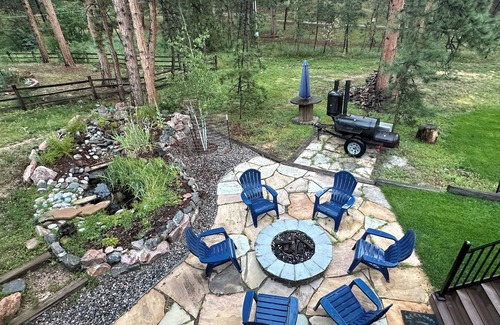 Colorado Springs House | 5 Bedroom Home on 1 Treed Acre 4 Miles from Air Force Academy