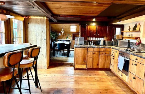 Rougemont Ski Chalet | 5 BR Gstaad Paradise View Chalet with Outdoor Jacuzzi