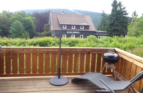 Hahnenklee House | 5 * log cabins with sauna, fireplace, terrace, barbecue etc. in alpine chalet style