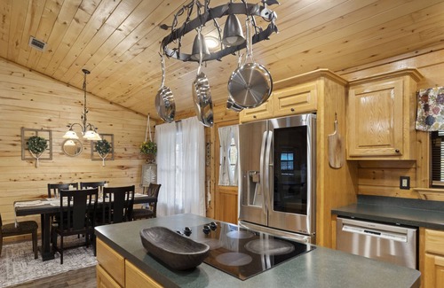 Lake Houston Cabin | 5 miles from Lake Houston! Cabin with pool, fire pit, and more